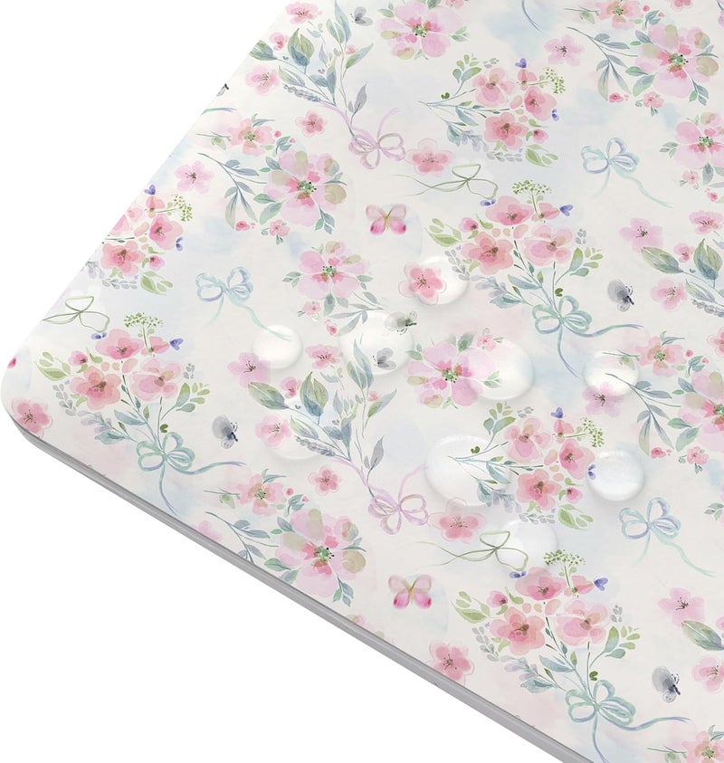 WINTOJO 11.6 13 13.3 14 15 15.6 inches Netbook Laptop Skin Sticker Decal Reusable Protector Cover Case for Laptop Notebook chromebook Pink Flowers W-NEK-48 - Image 5